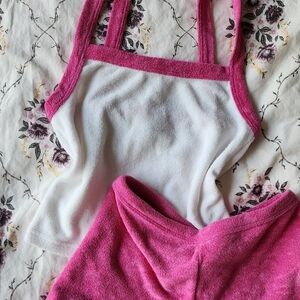 SET Softie Studios Terry shorts & tank